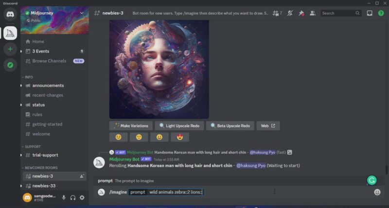Midjourney AI人工智能艺术图片从入门到高级创作教程-33节课-中英字幕-灵悟轻创社
